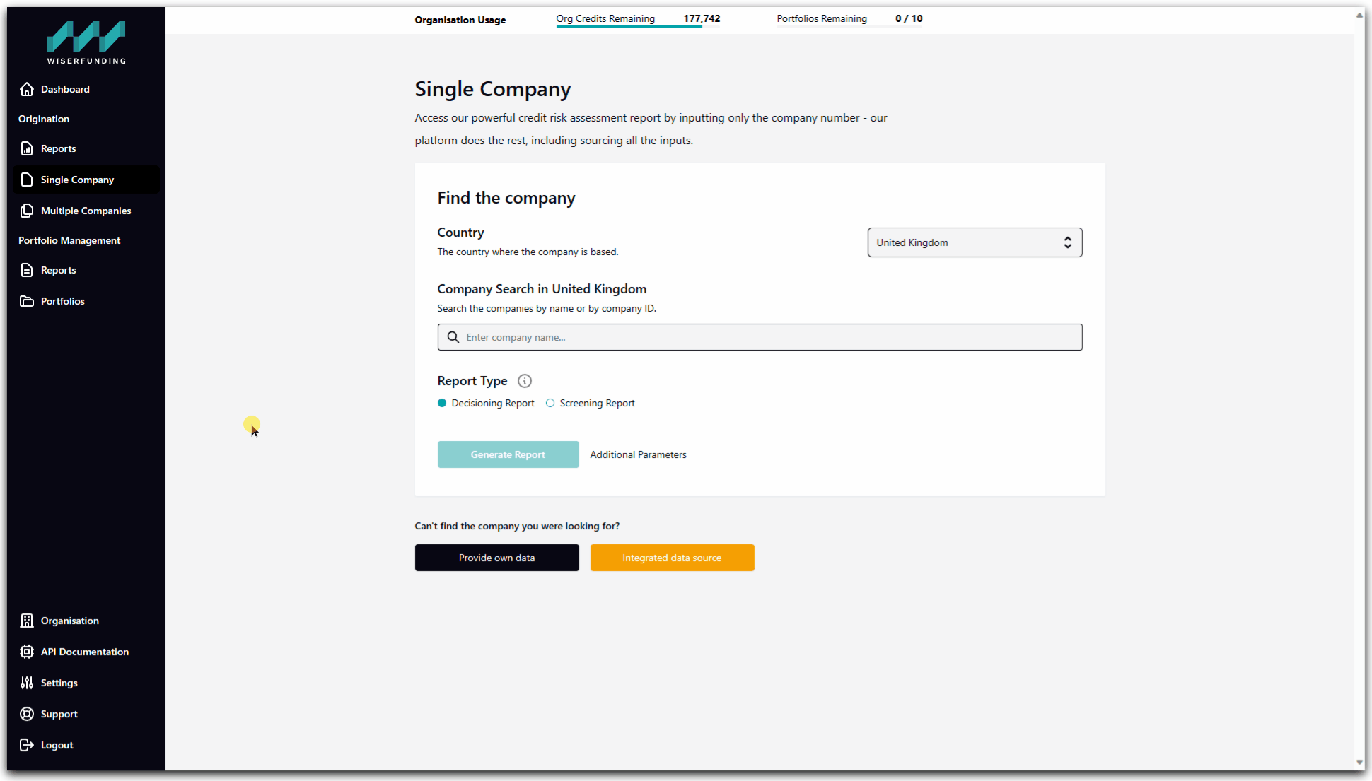 How do I stress test or apply sensitivity analysis to a company?